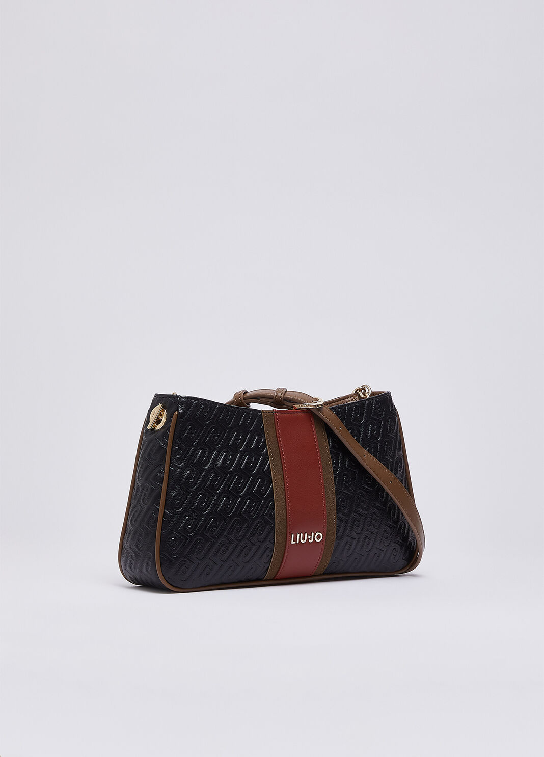 Bolso bandolera peque&ntilde;o negro Liu Jo - large image number 2