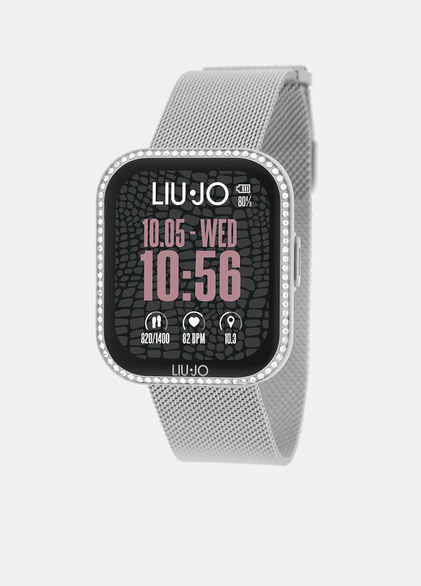 Smartwatch with steel strap silver Liu Jo - large image number 0