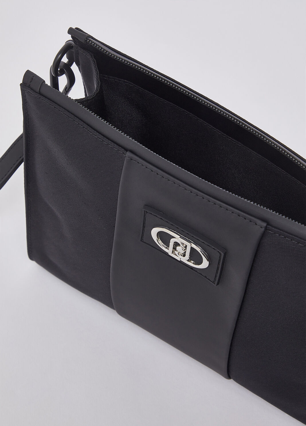 Nylon clutch bag black Liu Jo - large image number 3