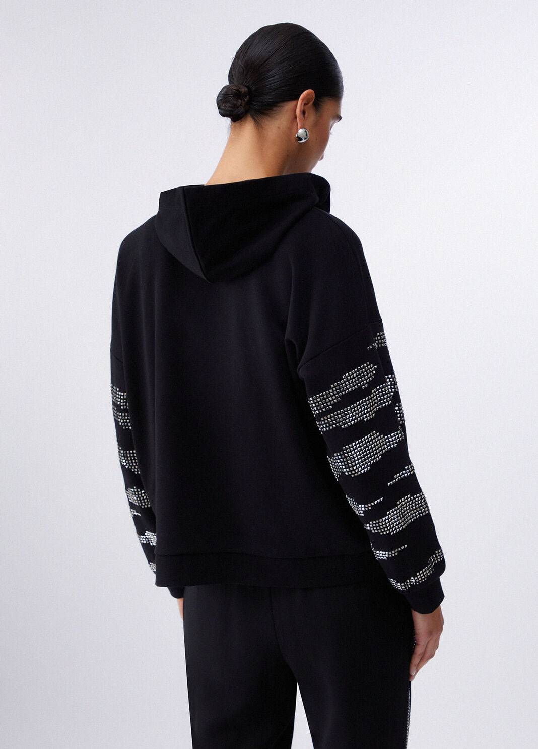 Zip-up hoody black Liu Jo - large image number 1