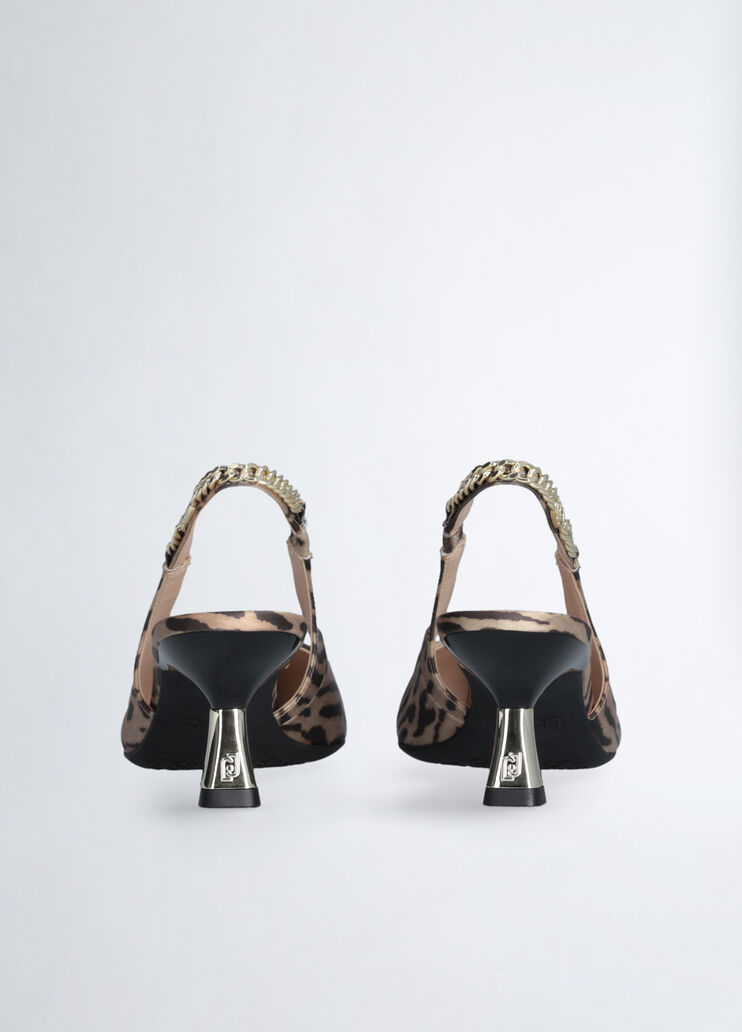 Slingbacks with low heel animal print Liu Jo - large image number 5 Slingbacks with low heel animal print Liu Jo - large image number 5