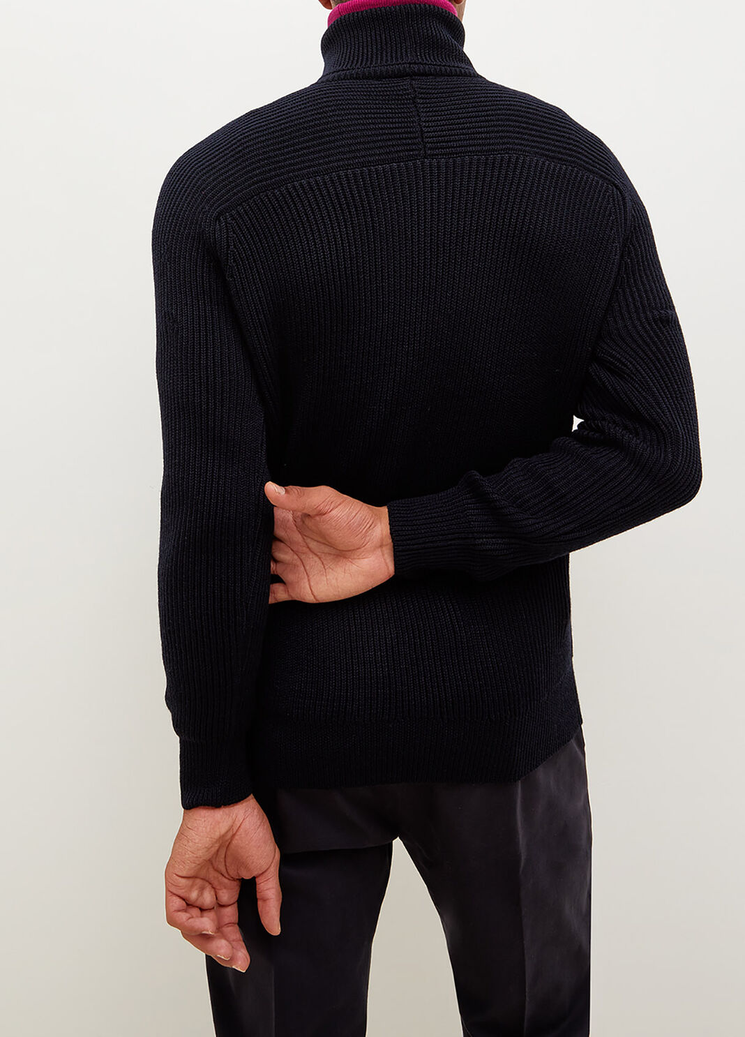 Woollen turtleneck dark blue Liu Jo - large image number 1