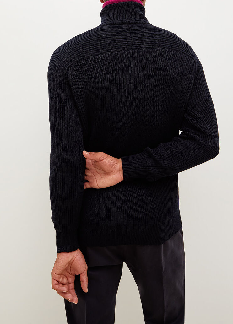 Woollen turtleneck dark blue Liu Jo - large image number 1 Woollen turtleneck dark blue Liu Jo - large image number 1