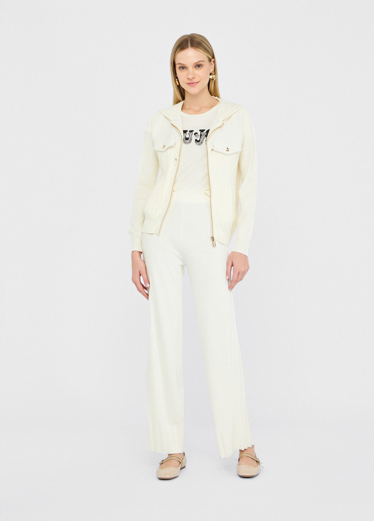Liu Jo Better trousers colour milk white | Liu Jo