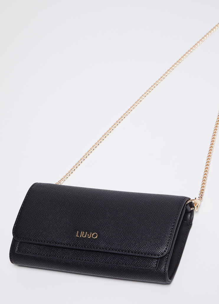Purse with chain strap black Liu Jo - medium