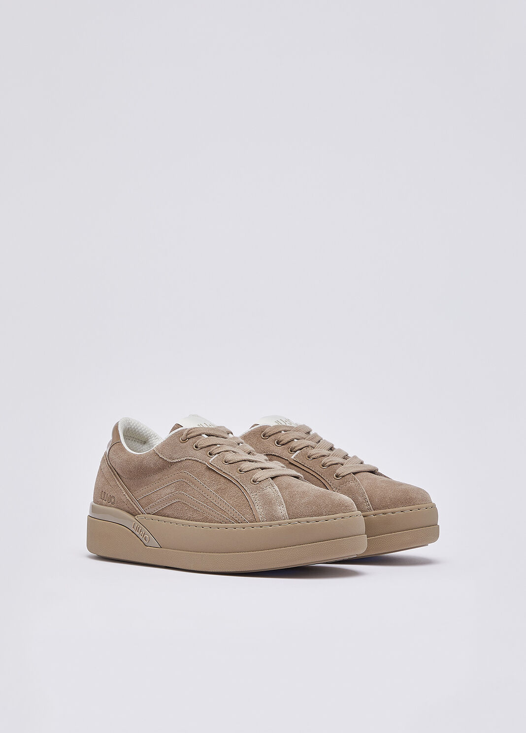 Sneakers in suede havana Liu Jo - large image number 1