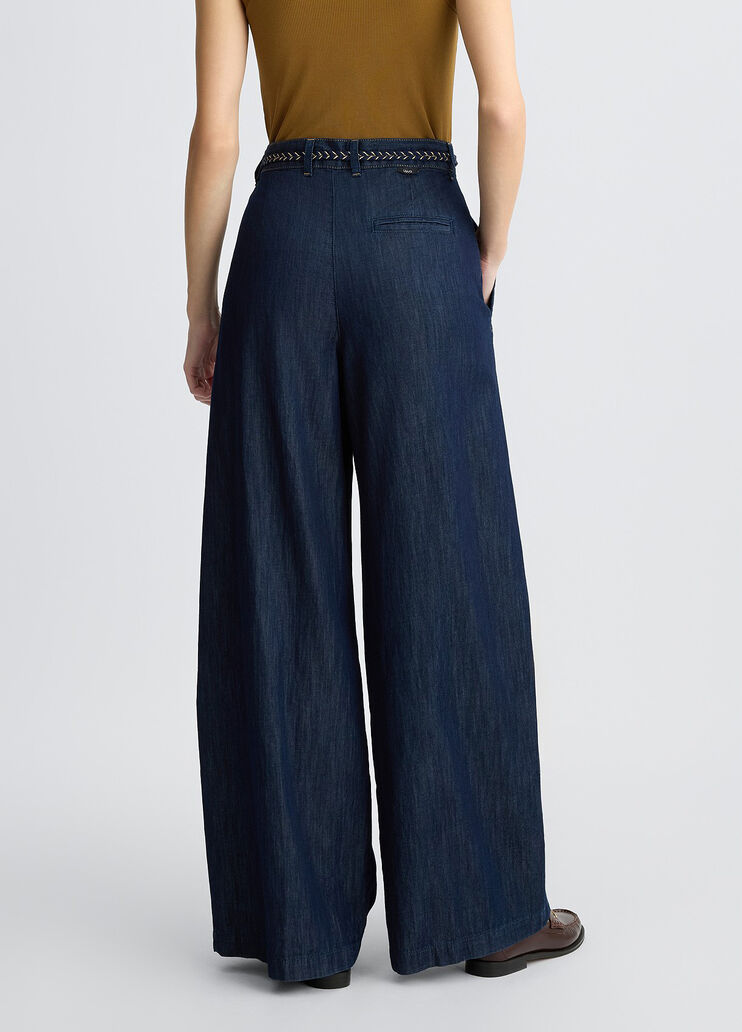 Flared denim trousers dark denim Liu Jo - large image number 1
