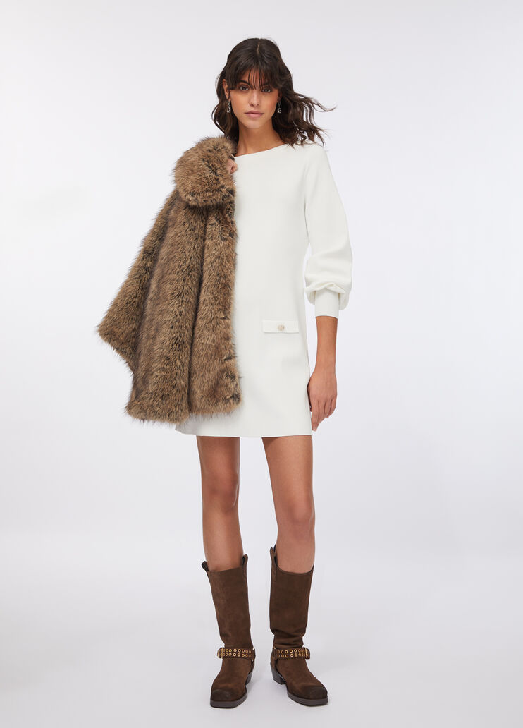 Robe en maille lait Liu Jo - large image number 5