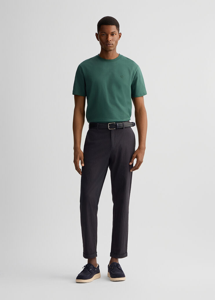 Green T-shirt with logo dark green Liu Jo - large image number 5 Green T-shirt with logo dark green Liu Jo - large image number 5