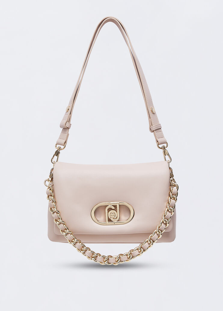 Medium LaPuffy bag beige Liu Jo - medium