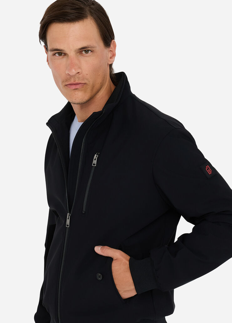 Bomber de tejido t&eacute;cnico negro Liu Jo - large image number 4