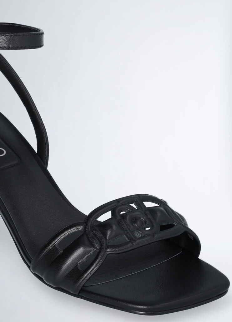 Sandals with low heel black Liu Jo - large image number 6 Sandals with low heel black Liu Jo - large image number 6