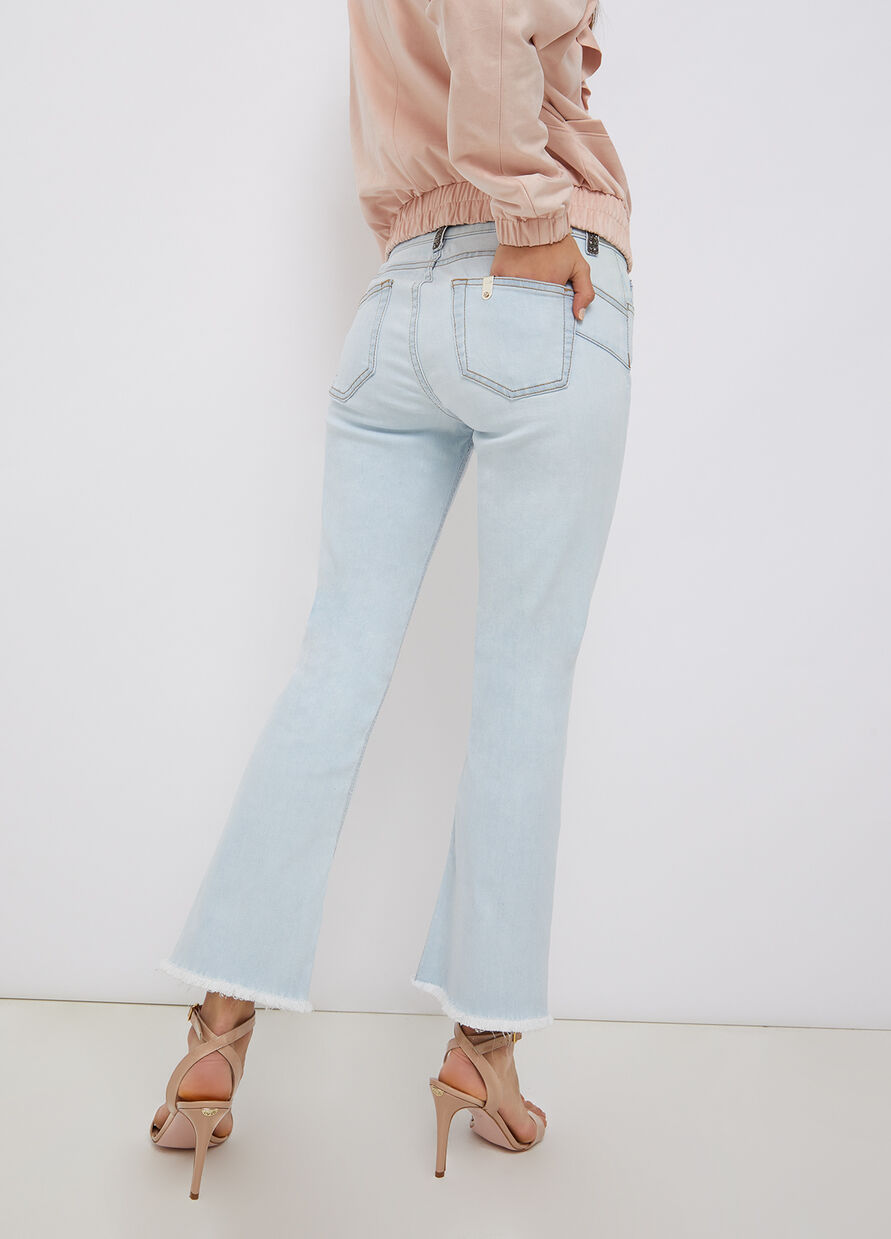 Jean Femme Patte D'eph' ROSEBUD - Taille 42 - Occasion En Très Bon état (comme Neuf) - Couleur Bleu