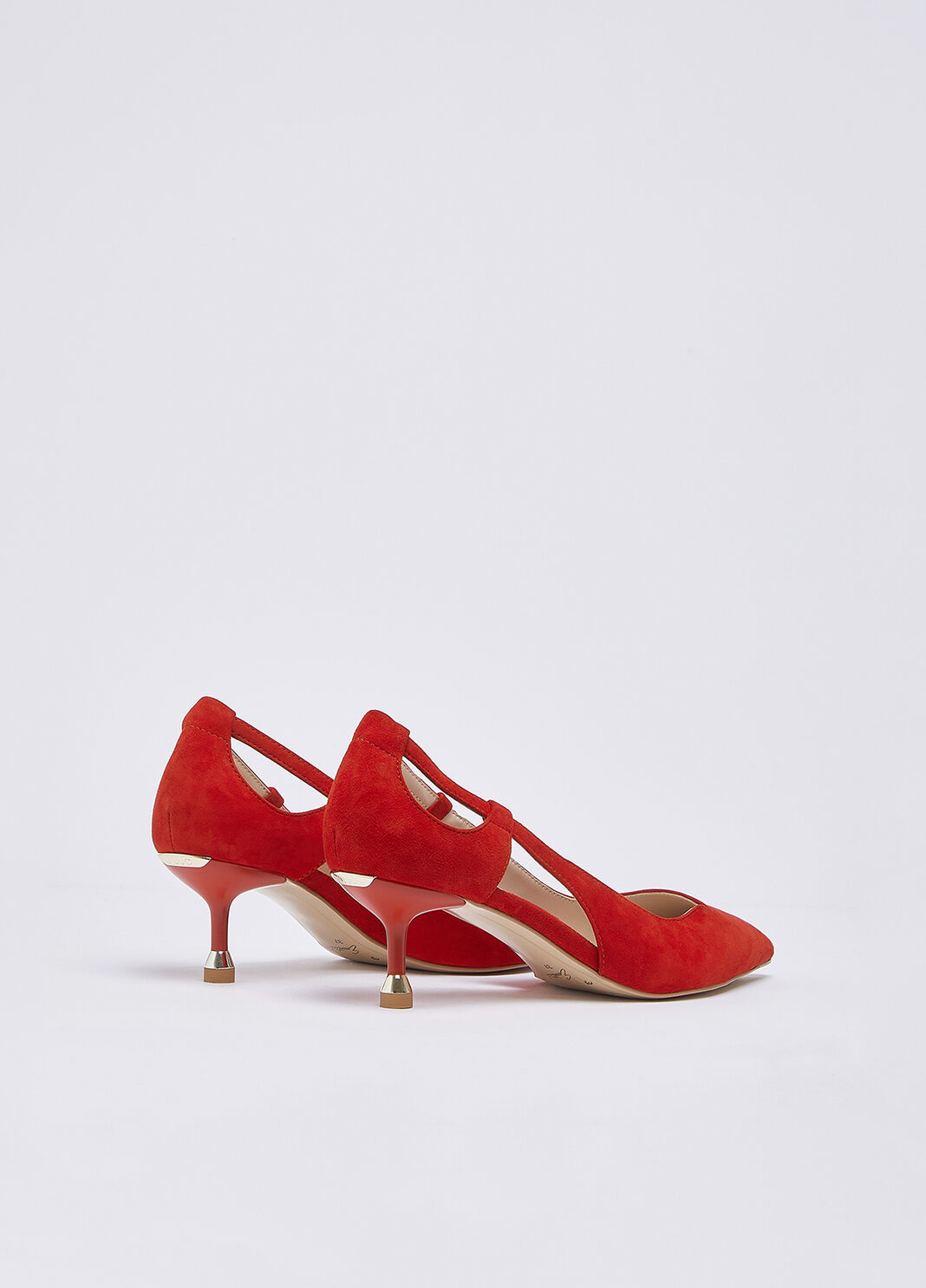 Zapatos de sal&oacute;n de ante rojo Liu Jo - large image number 2