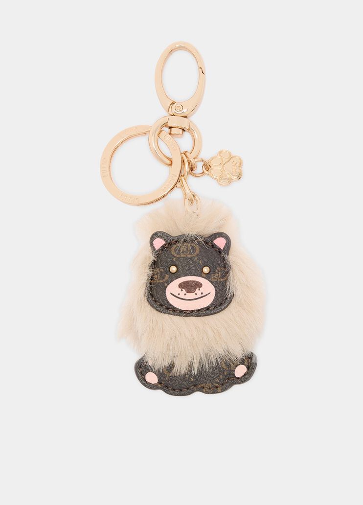 Porte-cl&eacute;s avec lion monogramme Liu Jo - medium
