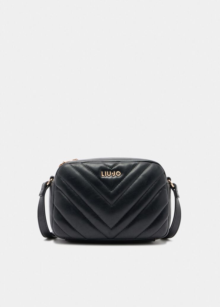 Small quilted crossbody bag black Liu Jo - medium Small quilted crossbody bag black Liu Jo - medium