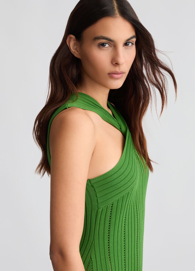 Knit sheath dress green Liu Jo - medium Knit sheath dress green Liu Jo - medium