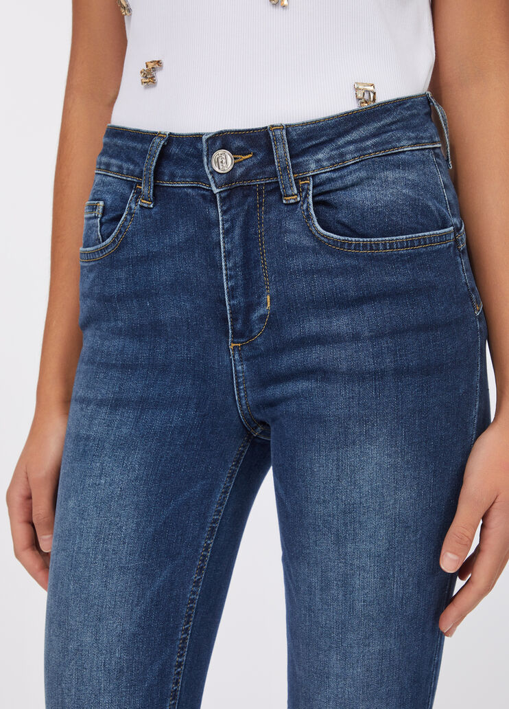High-rise skinny jeans blue denim Liu Jo - large image number 4