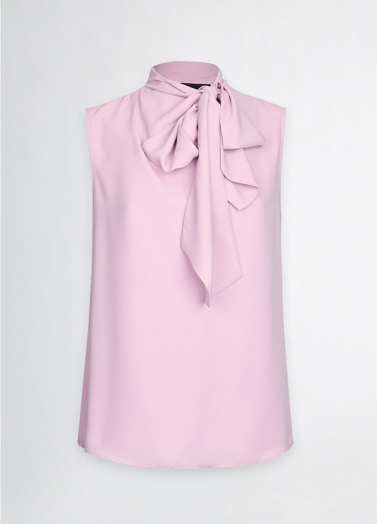 Top with scarf pink Liu Jo - large image number 6 Top with scarf pink Liu Jo - large image number 6