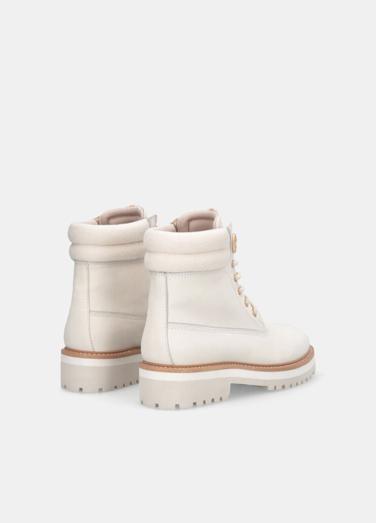 Stiefelette aus Veloursleder Weiß Liu Jo - large image number 3