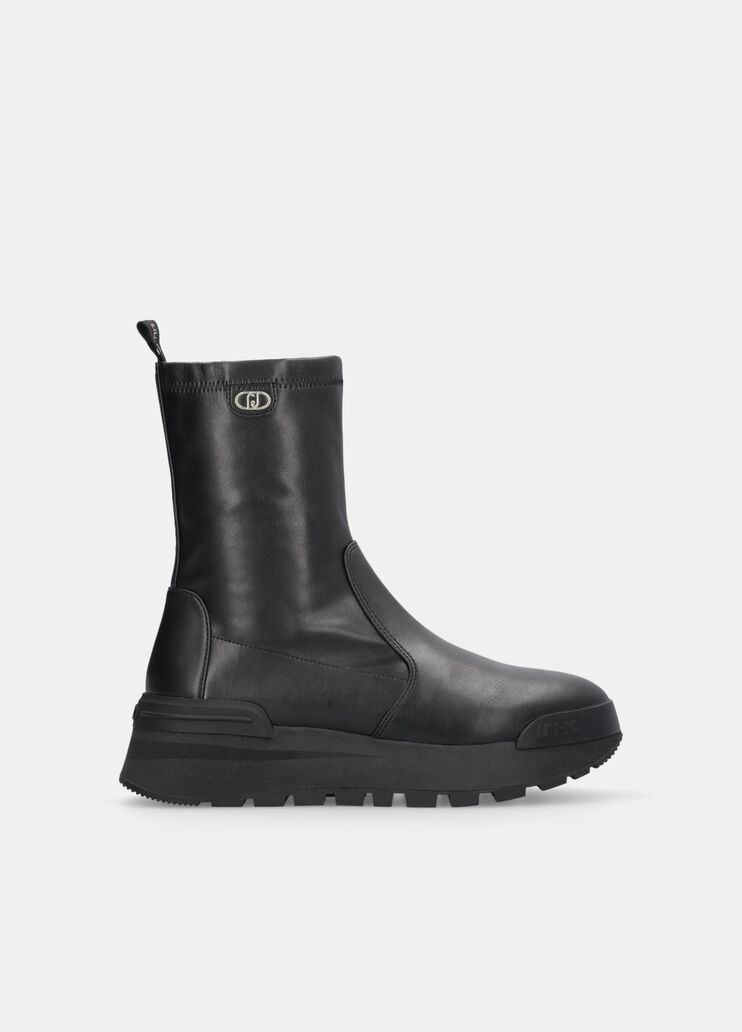 Ankle boots with stretch upper black Liu Jo - medium Ankle boots with stretch upper black Liu Jo - medium