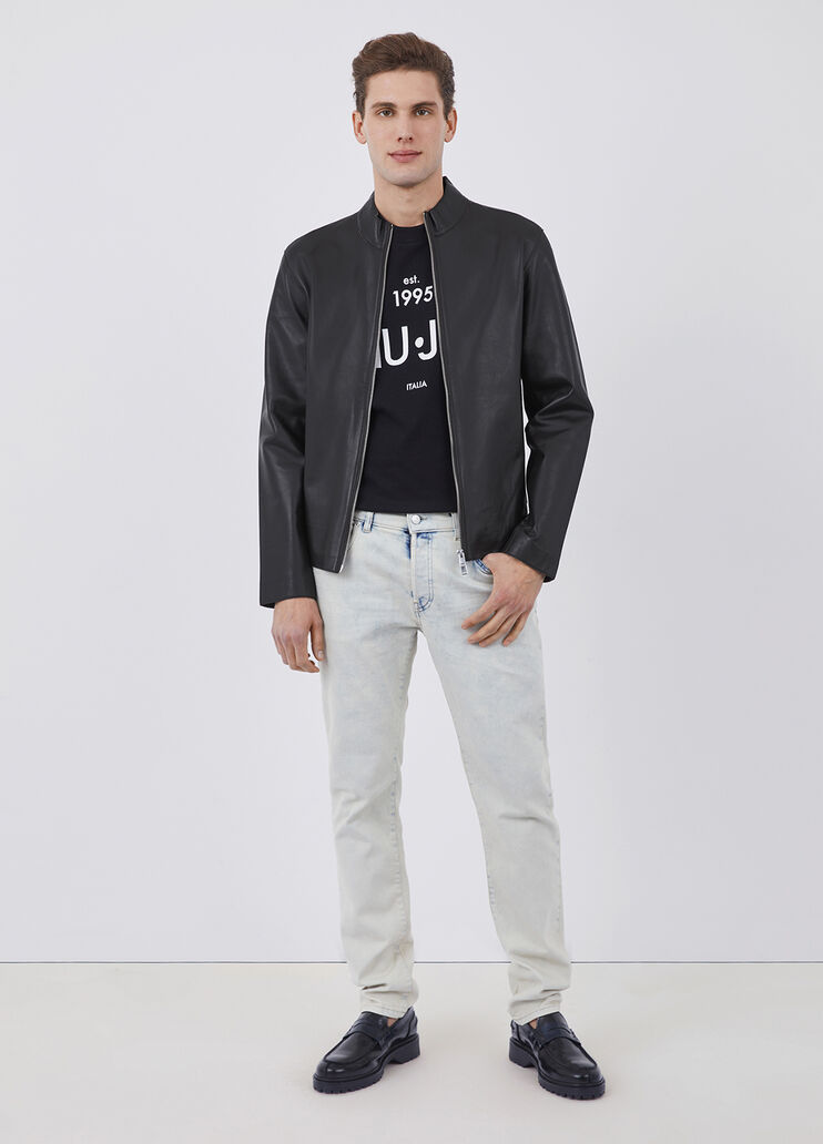 Giacca in pelle  Liu Jo - large image number 4 Giacca in pelle  Liu Jo - large image number 4