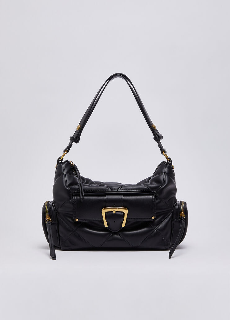 Borsa hobo piccola matelass&eacute; nero Liu Jo - medium