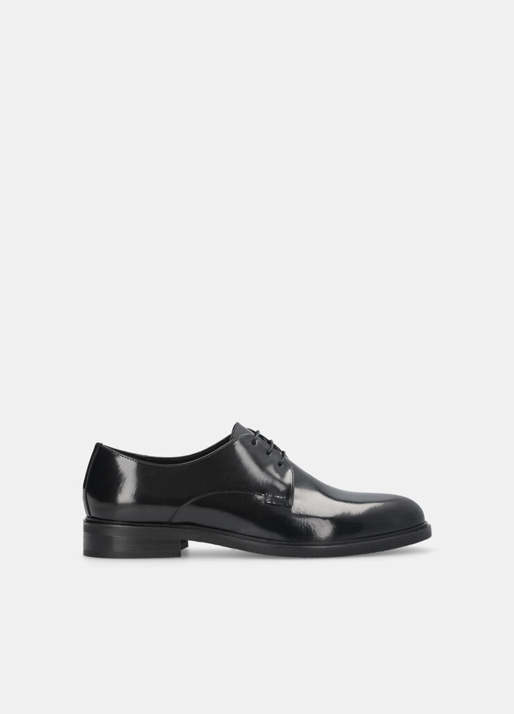 Schnürschuh aus Leder Schwarz Liu Jo - medium Schnürschuh aus Leder Schwarz Liu Jo - medium