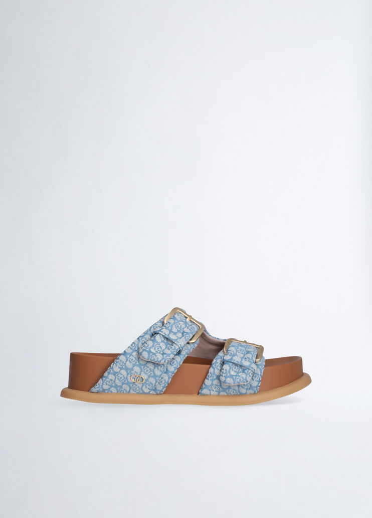 Sandals with bold straps denim Liu Jo - medium  Sandals with bold straps denim Liu Jo - medium