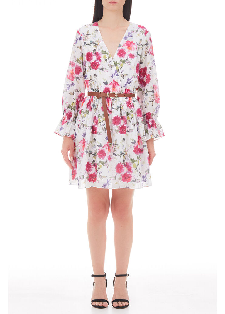 Robe courte à fleurs imprimé à fleurs Liu Jo - large image number 0 Robe courte à fleurs imprimé à fleurs Liu Jo - large image number 0
