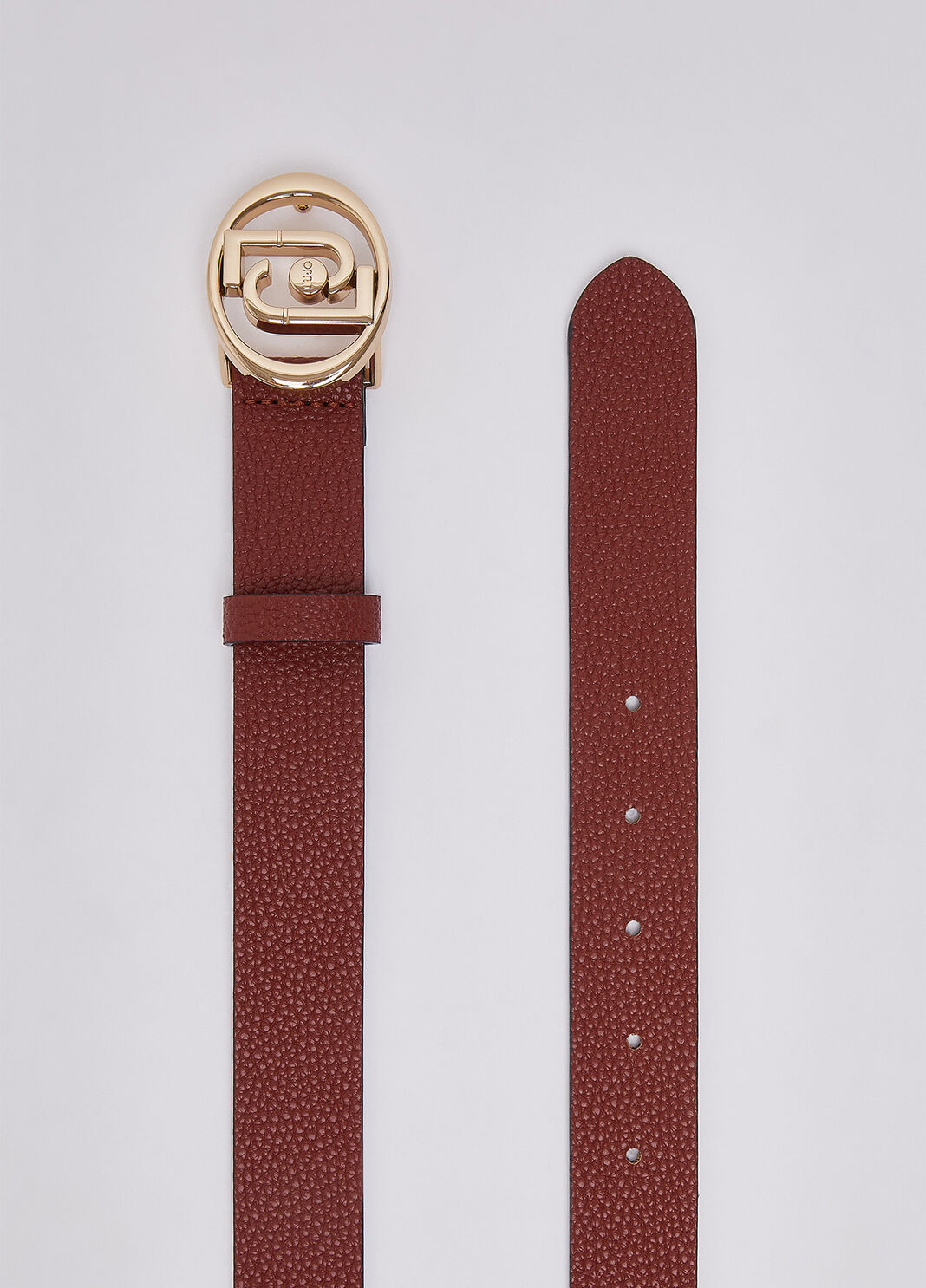 Belt with logo round red Liu Jo - large image number 4
