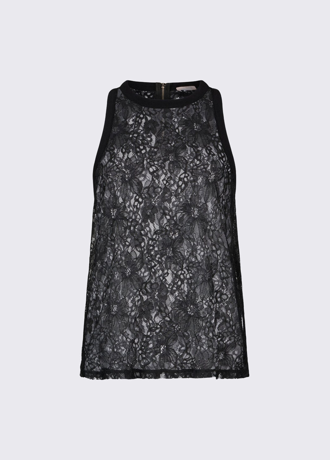 Lace top black Liu Jo - large image number 6