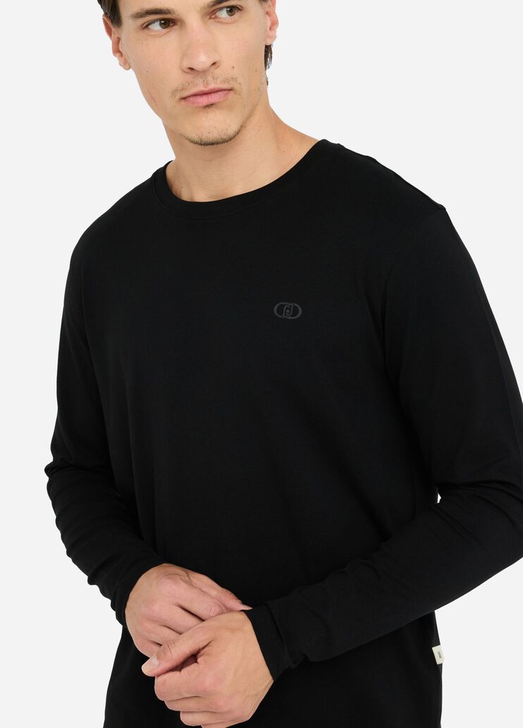 Long-sleeved T-shirt black Liu Jo - medium Long-sleeved T-shirt black Liu Jo - medium