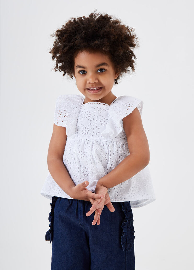 Top in sangallo Bianco Liu Jo - large image number 3