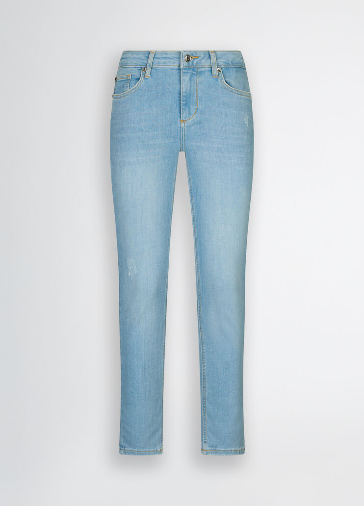Cropped skinny jeans blue denim Liu Jo - medium