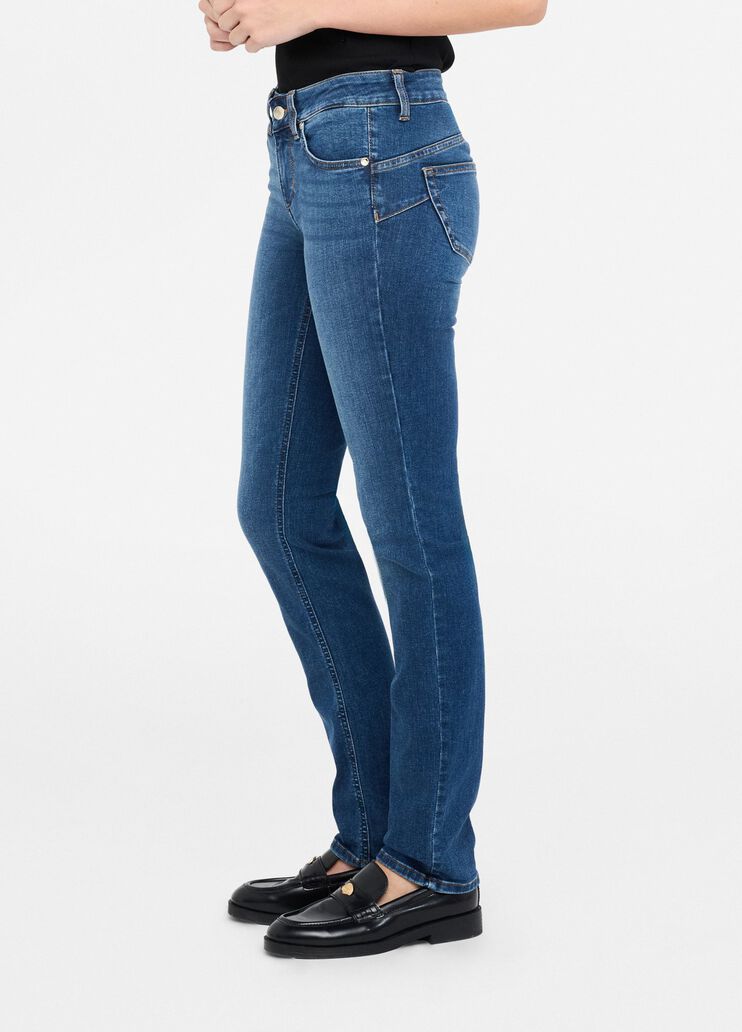Slim fit jeans blue denim Liu Jo - large image number 2 Slim fit jeans blue denim Liu Jo - large image number 2