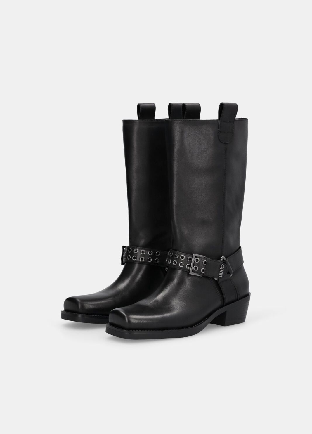 Leather Texan Boots black Liu Jo - large image number 2