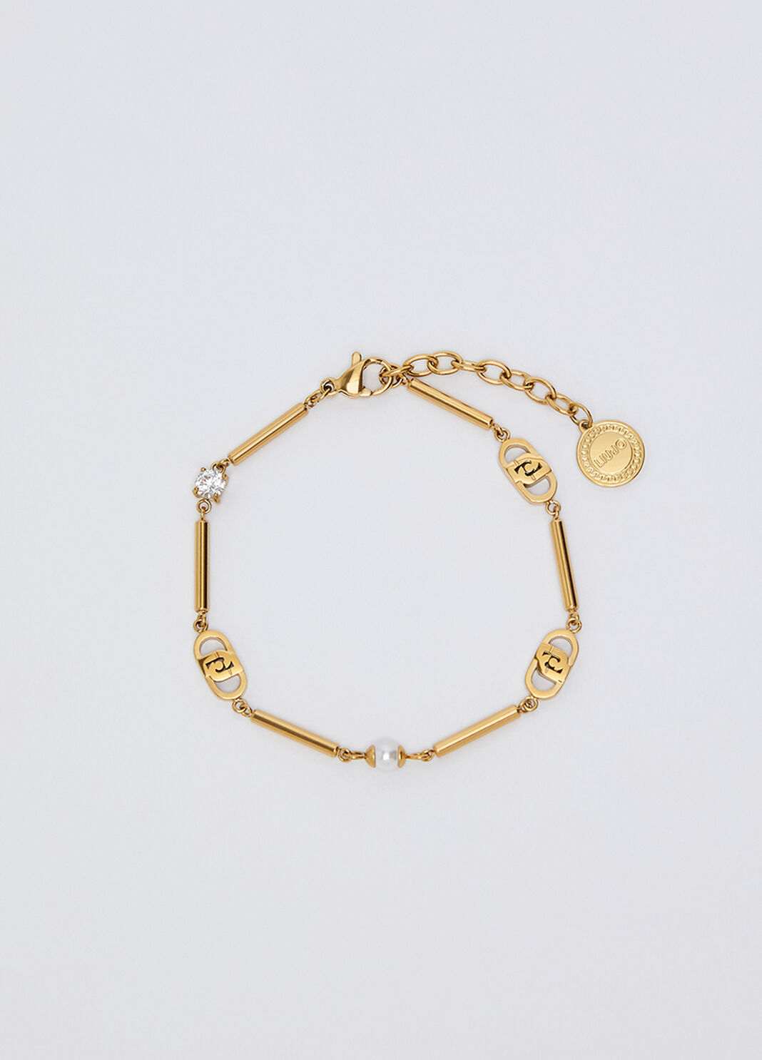 Bracelet with details geometric gold Liu Jo - large image number 1