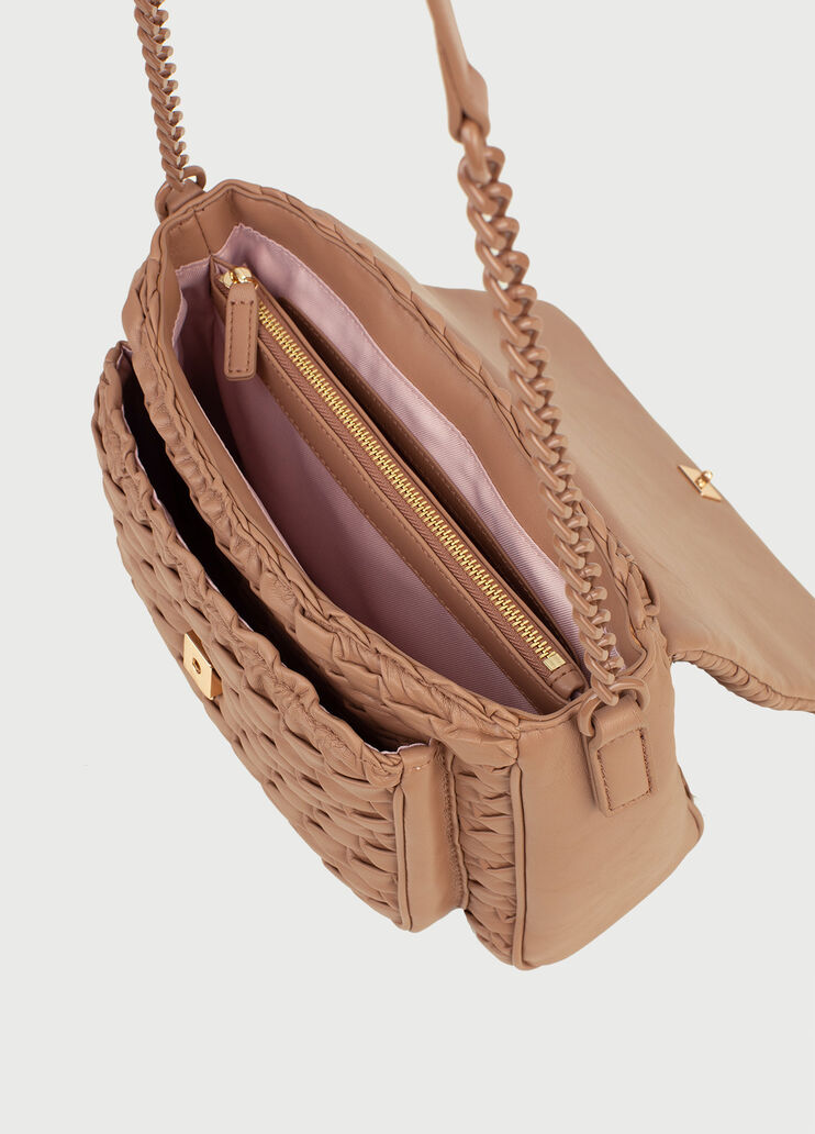 Embossed crossbody bag Brown Liu Jo - large image number 4 Embossed crossbody bag Brown Liu Jo - large image number 4