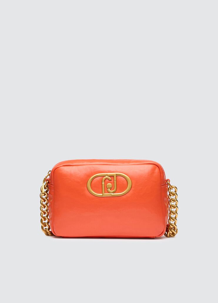 Sac bandouli&egrave;re format moyen LaPuffy rouge vif Liu Jo - medium