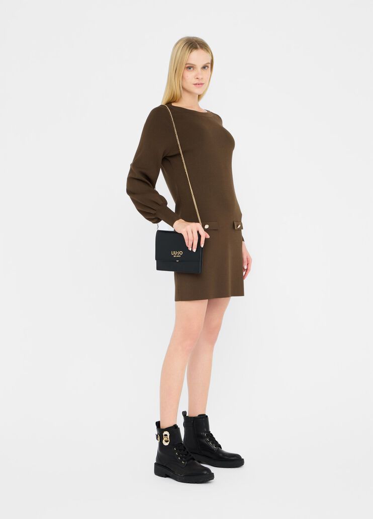 Knit dress pine Liu Jo - large image number 5 Knit dress pine Liu Jo - large image number 5