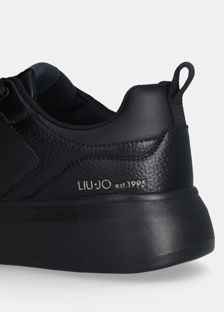 Leather platform sneakers black Liu Jo - medium Leather platform sneakers black Liu Jo - medium