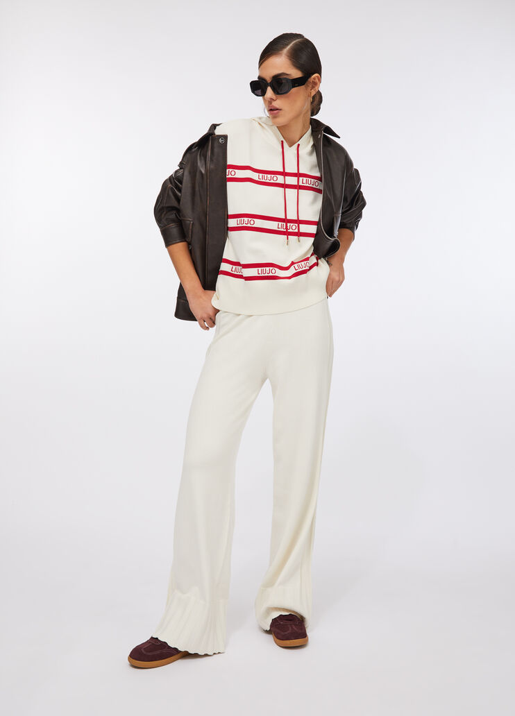 Трикотажная толстовка белый Liu Jo - medium