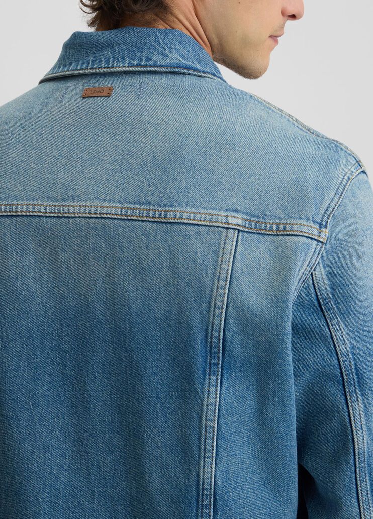 Men’s denim jacket blue denim Liu Jo - large image number 4 Men’s denim jacket blue denim Liu Jo - large image number 4
