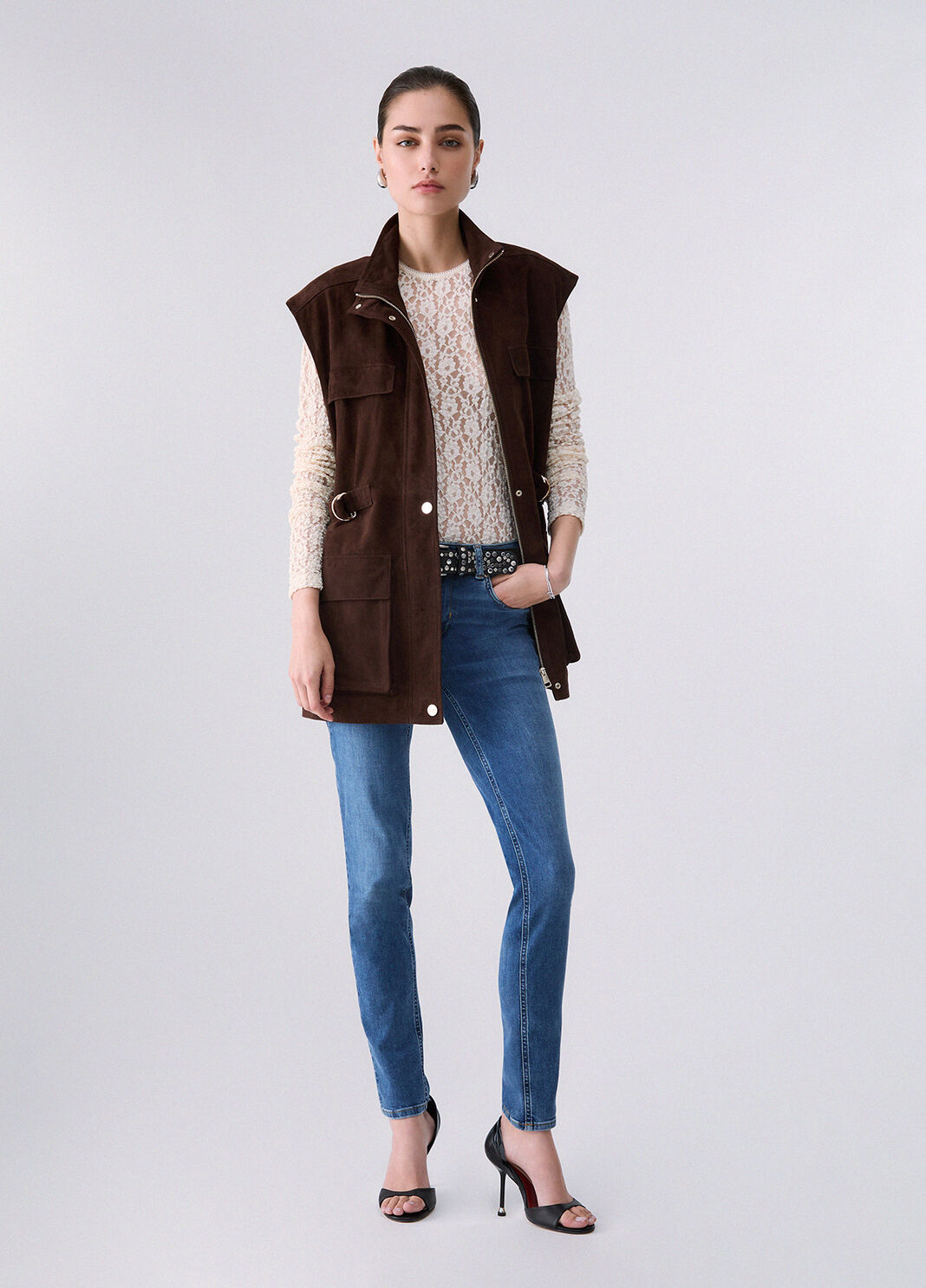 Jeans skinny Amazing Fit denim blu Liu Jo - large image number 5