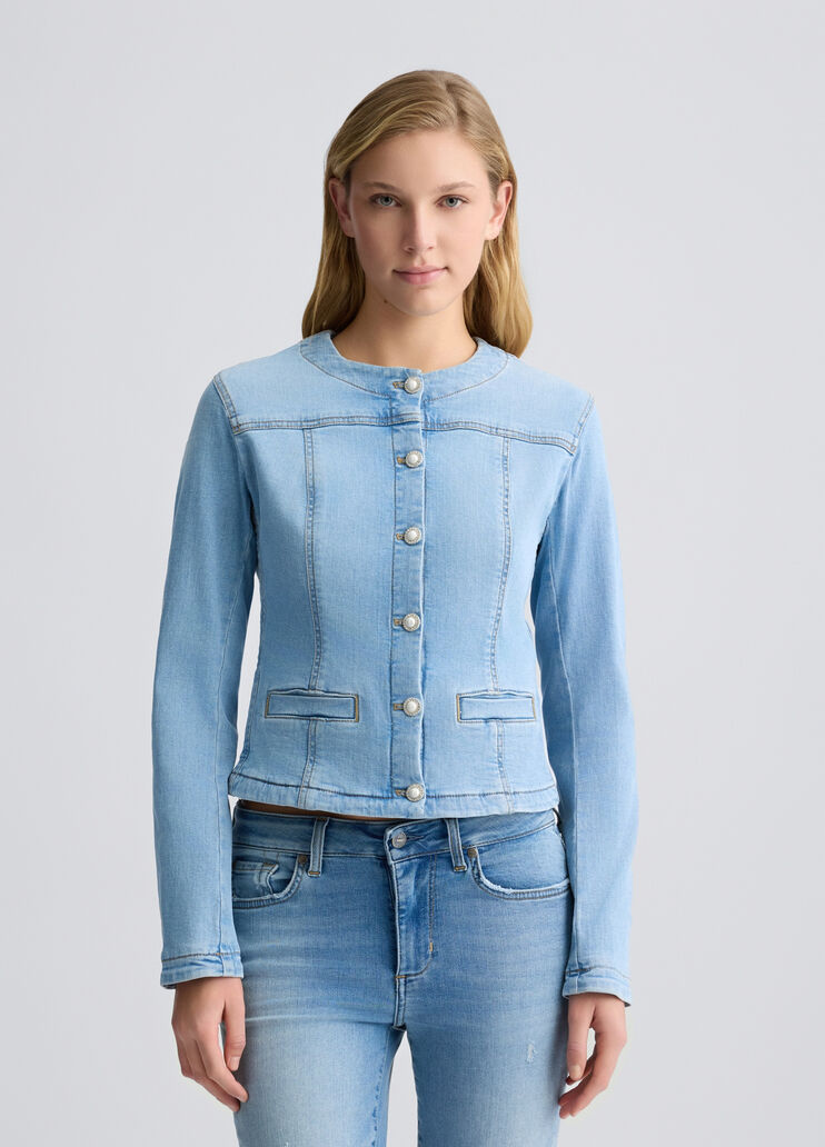 Denim jacket light denim Liu Jo - medium Denim jacket light denim Liu Jo - medium