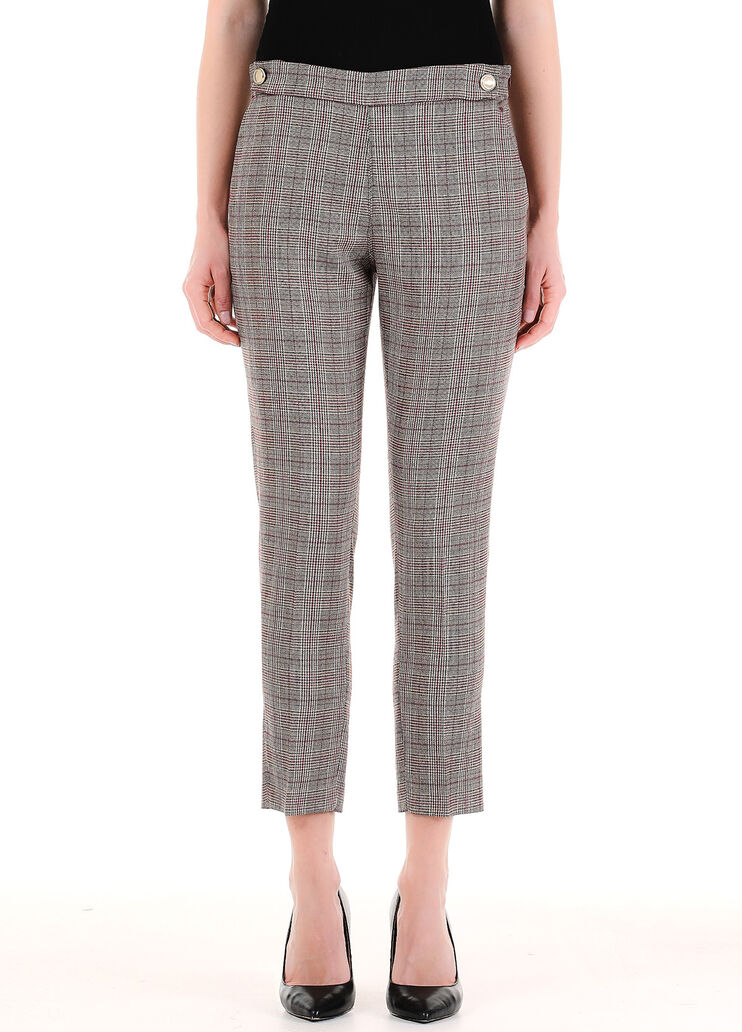 Pantalone in principe di Galles check Liu Jo - large image number 0 Pantalone in principe di Galles check Liu Jo - large image number 0