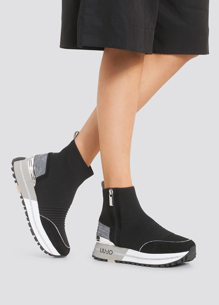 High sock sneakers black Liu Jo - large image number 3 High sock sneakers black Liu Jo - large image number 3