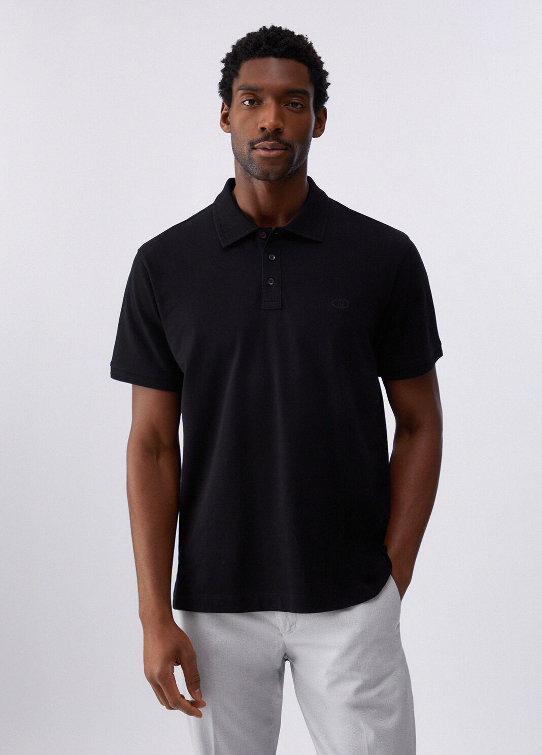 Piquet polo shirt black Liu Jo - large image number 0