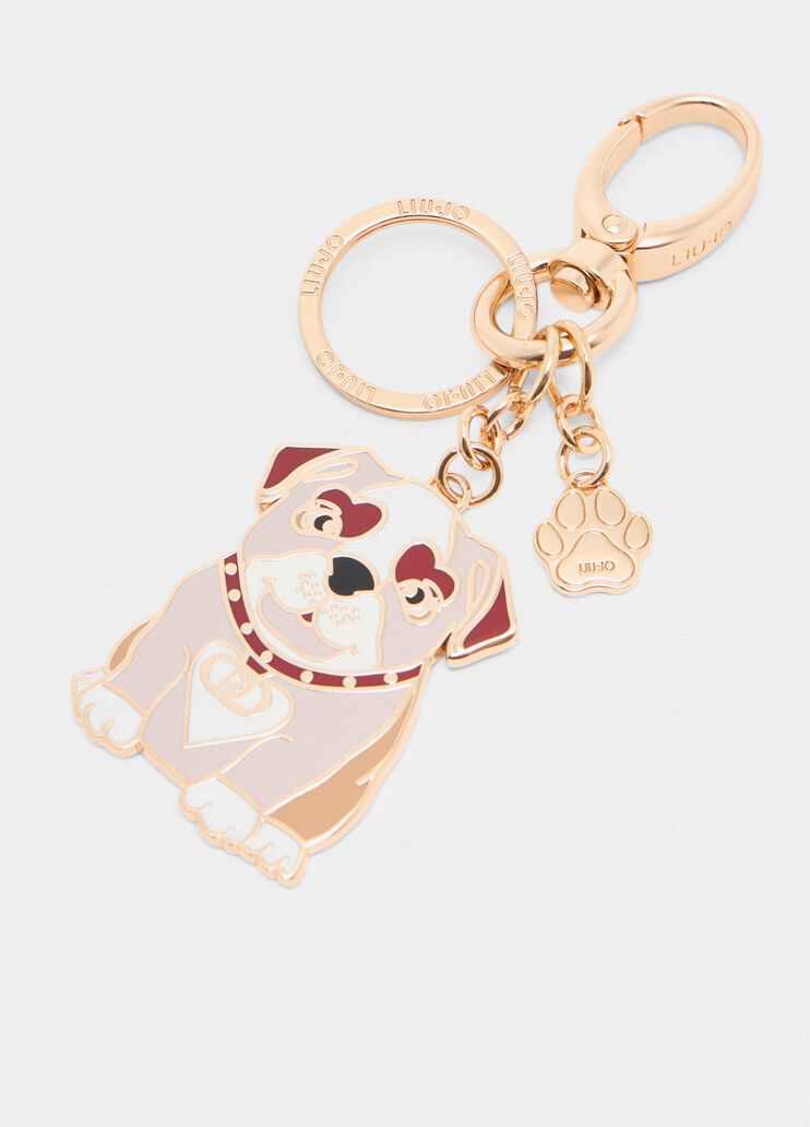 Bulldog keyring red Liu Jo - medium Bulldog keyring red Liu Jo - medium